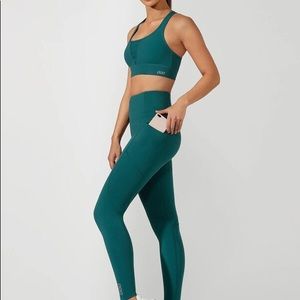 Lorna Jane Active Days Zip Core Full Length Tight